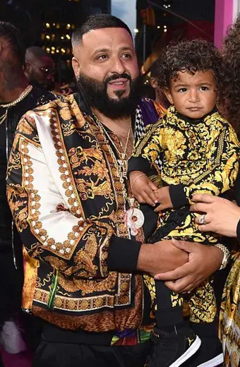 DJ Khaled MTV Video Music Awards Bomber Black Cotton Jacket