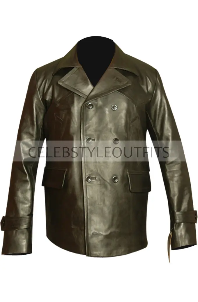 Christopher Eccleston Doctor Who TV Show Distressed Jacket doctor-who-christopher-eccleston-coat-jacket