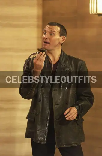 Christopher Eccleston Doctor Who TV Show Ninth Doctor Jacket