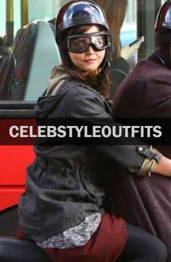 Jenna Coleman Doctor Who Clara Oswald Grey Cotton Jacket