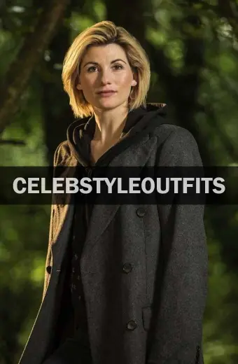 Doctor Who Thirteenth Doctor Jodie Whittaker Black Wool Coat