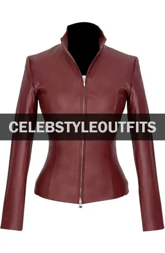 Doctor Who Martha Jones Freema Agyeman Brown Leather Jacket