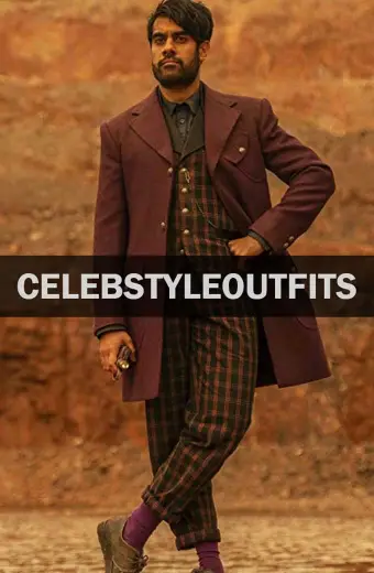 The Master Doctor Who Sacha Dhawan Maroon Wool Trench Coat