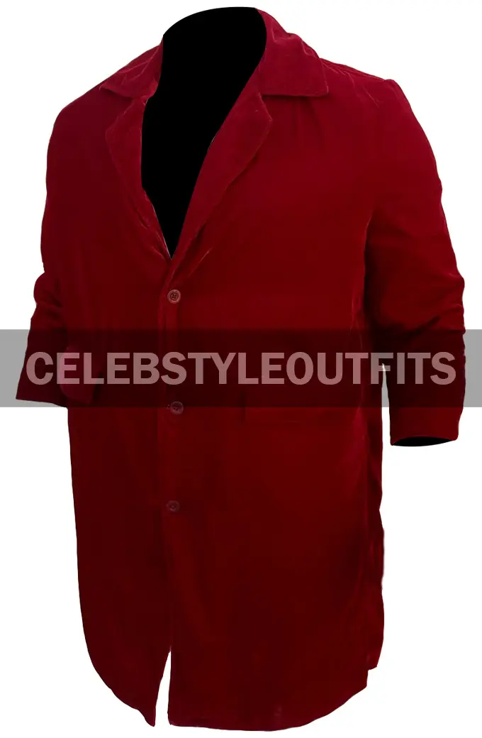 Twelfth Doctor Peter Capaldi Doctor Who TV Show Maroon Coat twelfth-doctor-peter-capaldi-coat
