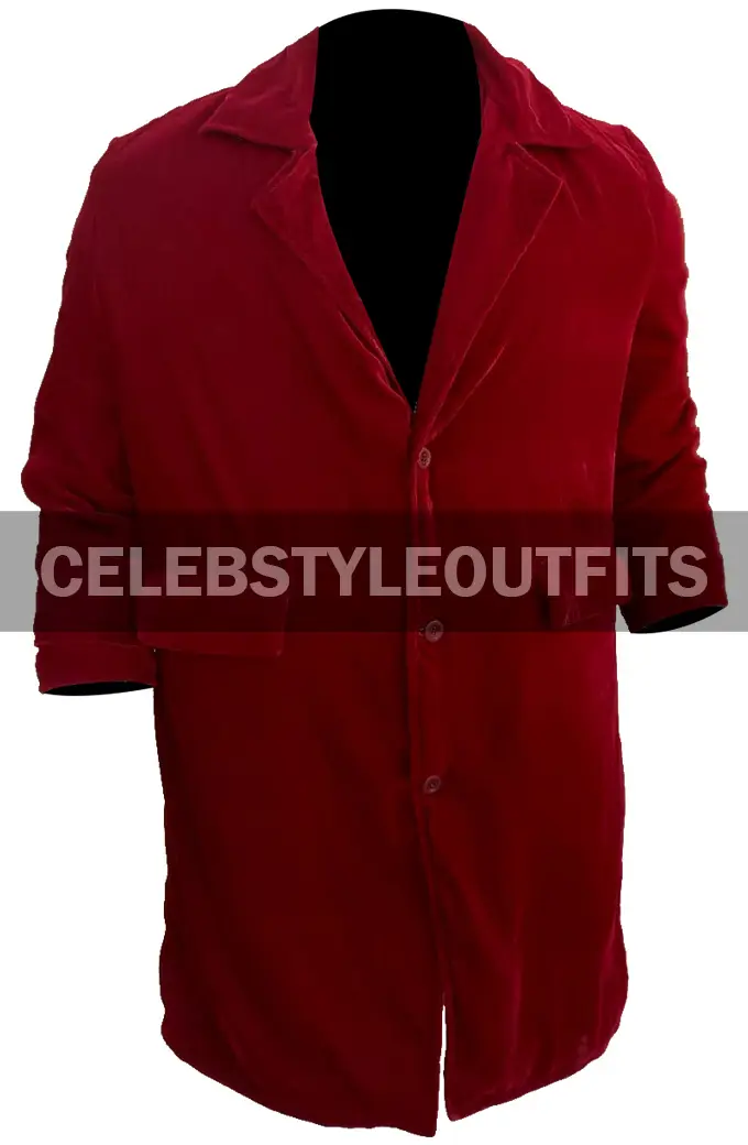 Twelfth Doctor Peter Capaldi Doctor Who TV Show Maroon Coat twelfth-doctor-peter-capaldi-coat