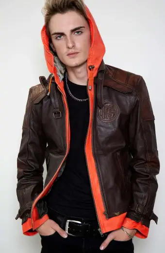 Kakarot Goku Dragon Ball Z Hooded Distressed Cosplay Jacket