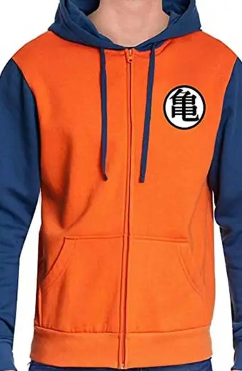 Kakarot Dragon Ball Z Anime Goku Orange Cosplay Wool Hoodie