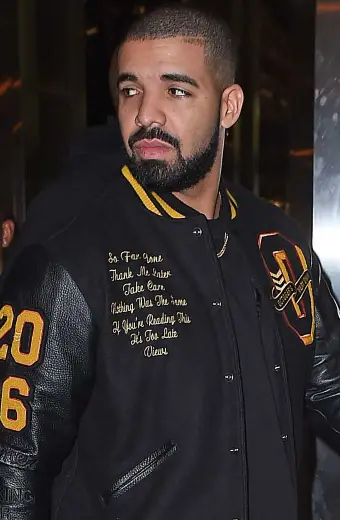 Aubrey Drake Graham Octobers Very Own Bomber Varsity Jacket