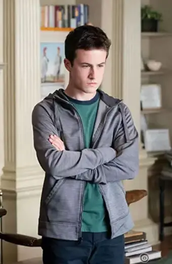 Dylan Minnette The Dropout Grey Fleece Hoodie Jacket