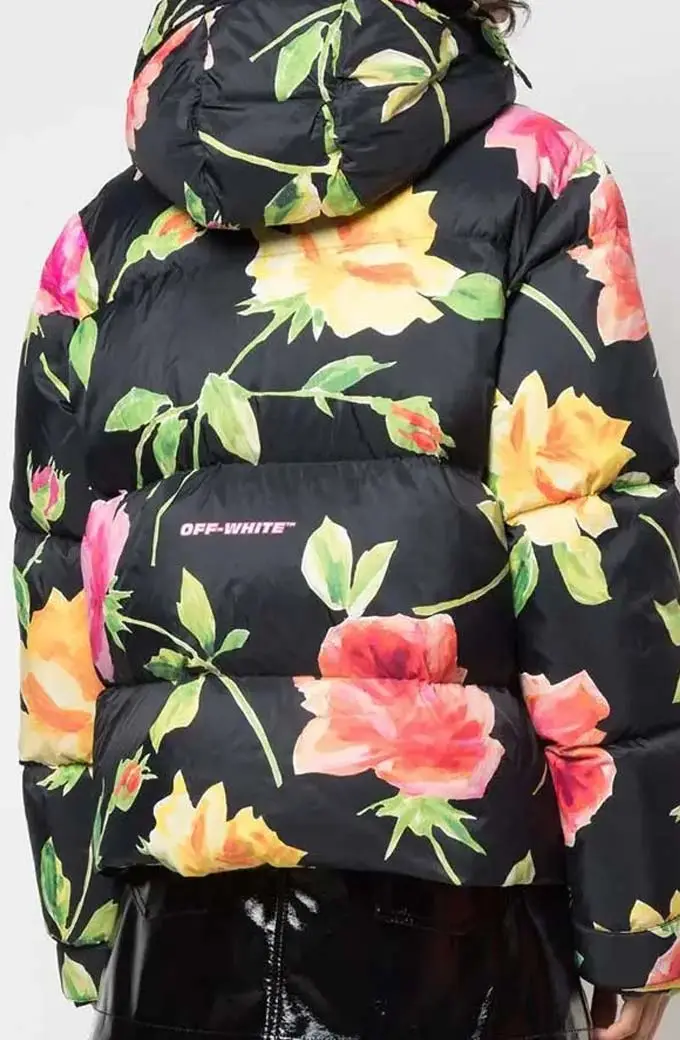 Emily In Paris Emily Cooper Lily Collins Floral Puffer Jacket emily-in-paris-emily-cooper-puffer-jacket