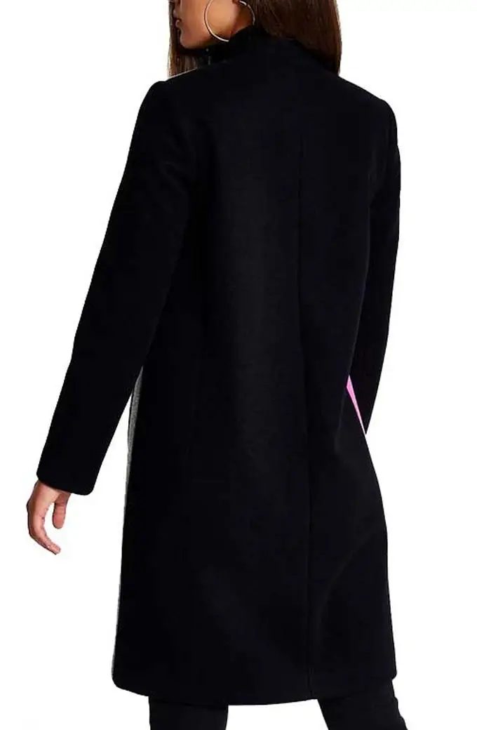 Emily Cooper Emily In Paris Lily Collins Color Block Coat emily-in-paris-emily-cooper-coat
