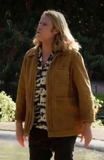 Lars Erickssong Will Ferrell Eurovision Brown Cotton Jacket