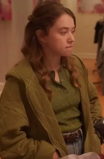 Zoe Christensen Fakes Emilija Baranac Hooded Quilted Jacket