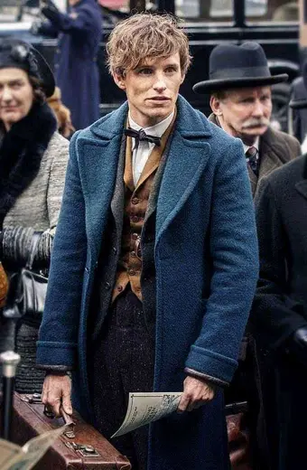 Newt Scamander Fantastic Beasts Eddie Redmayne Trench Coat