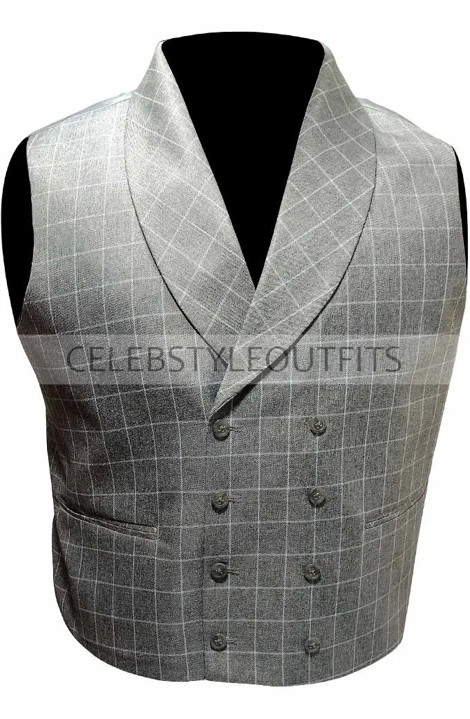 Jude Law Albus Dumbledore Fantastic Beasts Grey Cotton Vest fantastic-beasts-jude-law-albus-dumbledore-vest