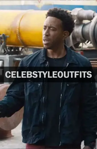 Ludacris Fast And Furious Movie Tej Parker Black Bomber Jacket