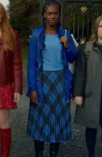 Aisha Fate The Winx Saga Precious Mustapha Blue Hooded Jacket