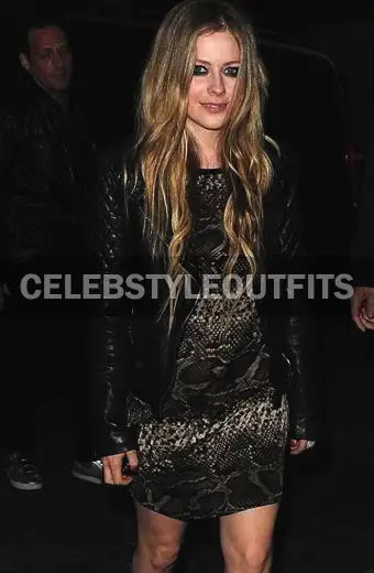 Avril Lavigne Singer Black Jacket avril-lavigne-black-jacket