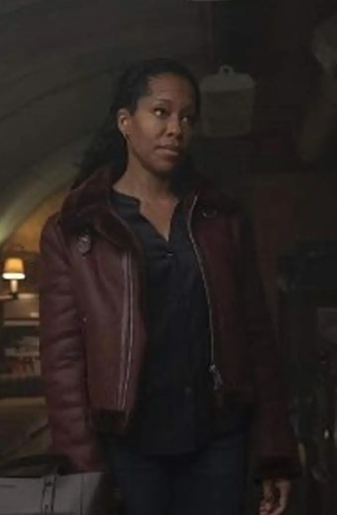 Mary J Blige Body Cam Renee Lomito Smith Maroon Jacket renee-lomito-smith-body-cam-jacket