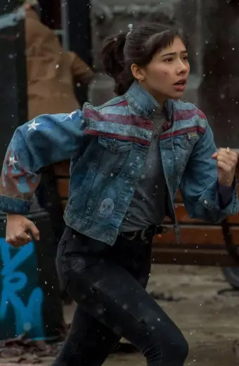 Doctor Strange America Chavez Xochitl Gomez Denim Jacket