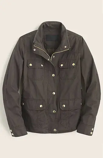 Taylor Rentzel MacKenzie Meehan Bull Black Cotton Jacket