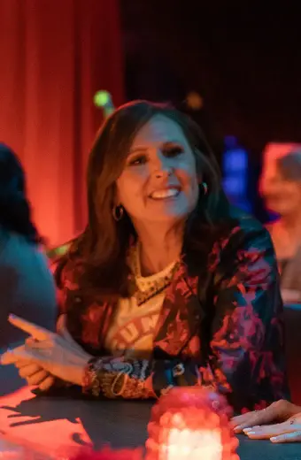 Molly Shannon I Love That For You Black Biker Jacket