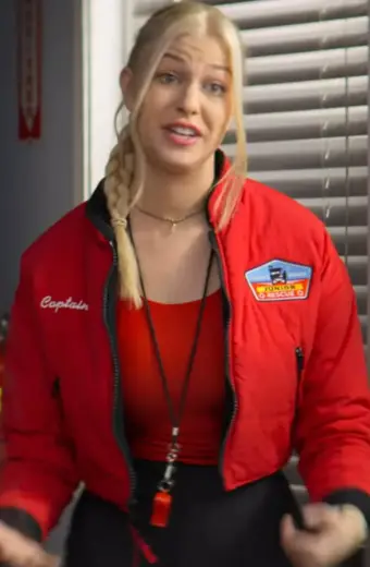 Jackie R. Jacobson Malibu Rescue Red Parachute Jacket malibu-rescue-dylan-red-jacket