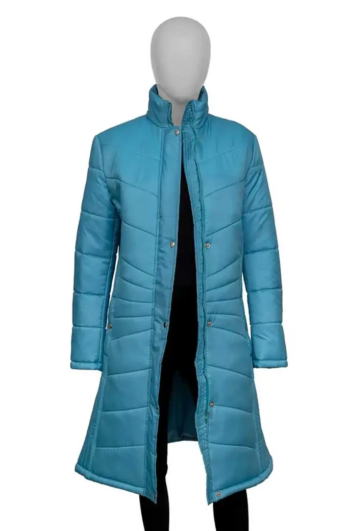 Snowkissed Jen Lilley Blue Parachute Coat jen-lilley-snowkissed-puffer-coat