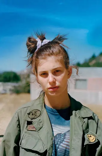 Camila Morrone Mickey And The Bear Mickey Peck Jacket