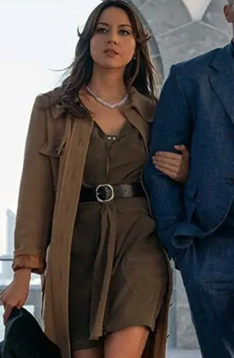 Operation Fortune Ruse De Guerre Aubrey Plaza Sarah Fidel Coat
