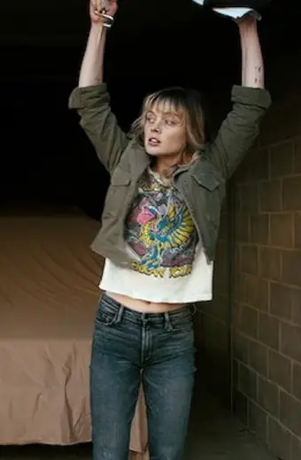 Bella Heathcote Pieces of Her Andy Oliver Green Jacket