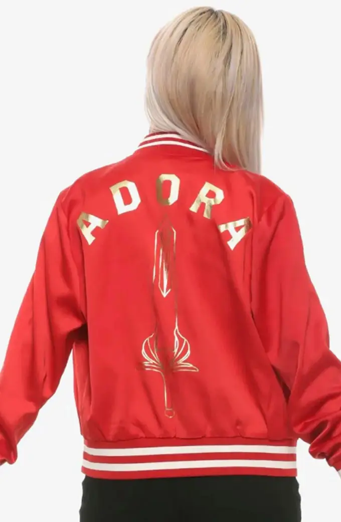 Princesses of Power Aimee Carrero Red Satin Jacket she-ra-princesses-of-power-aimee-red-satin-jacket