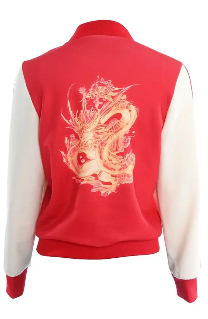Mulan Ralph Breaks The Internet Red Satin Jacket ralph-breaks-internet-mulan-red-jacket