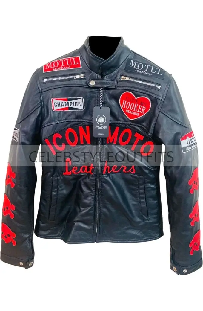 Planet Terror Cherry Darling Black Leather Jacket planet-terror-cherry-darling-black-jacket