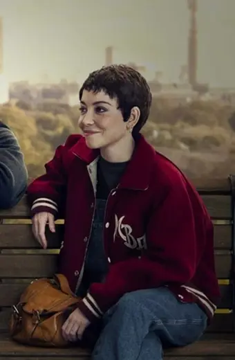 Ruby Sick Of It Marama Corlett Maroon Jacket