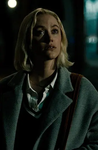 Maika Monroe Watcher Julia Grey Trench Coat