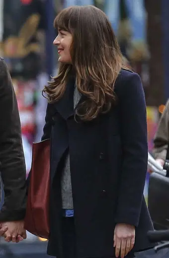 Fifty Shades Anastasia Steele Dakota Johnson Black Trench Coat anastasia-steele-fifty-shades-darker-coat