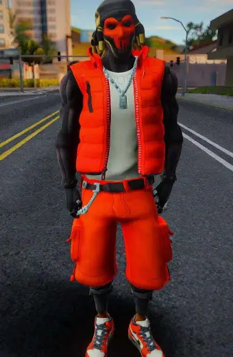 Fortnite Battle Royale Video Game Grind Quilted Puffer Vest