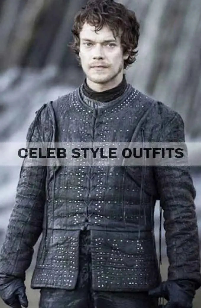Game Of Thrones Alfie Allen Theon Greyjoy Black Cosplay Jacket theon-greyjoy-game-of-thrones-jacket
