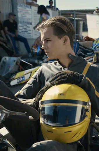 Jack Hooper William Lodder Go Karts Biker Black Leather Jacket
