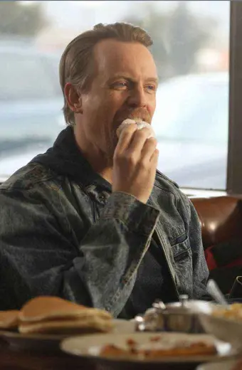 David Hornsby Leslie Peterson Good Girls Blue Denim Jacket