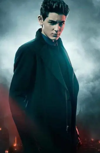 Batman Gotham Bruce Wayne David Mazouz Black Wool Trench Coat