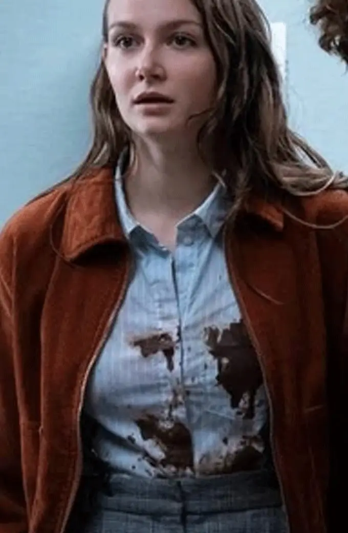 Halloween Kills Allyson Nelson Andi Matichak Bomber Jacket andi-matichak-halloween-kills-jacket