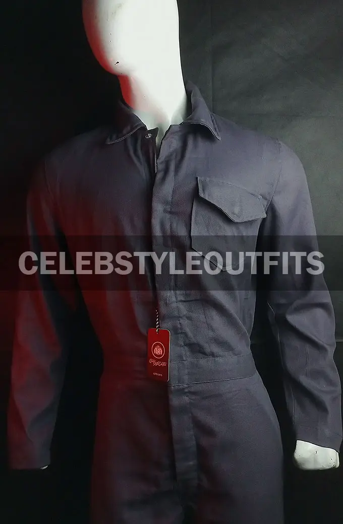 Halloween Kills Michael Myers James Jude Grey Cotton Jumpsuit james-jude-courtney-halloween-kills-jumpsuit