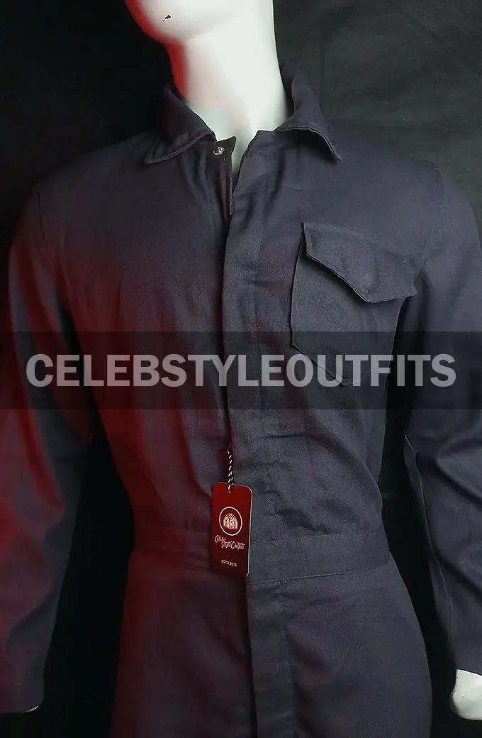Halloween Kills Michael Myers James Jude Grey Cotton Jumpsuit james-jude-courtney-halloween-kills-jumpsuit