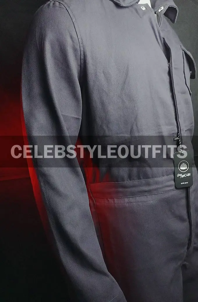 Halloween Kills Michael Myers James Jude Grey Cotton Jumpsuit james-jude-courtney-halloween-kills-jumpsuit