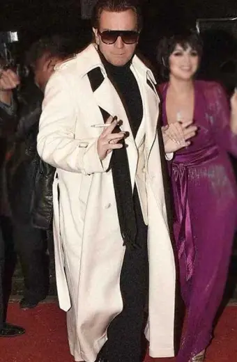 Halston Netflix TV Series Ewan McGregor Long Trench Coat