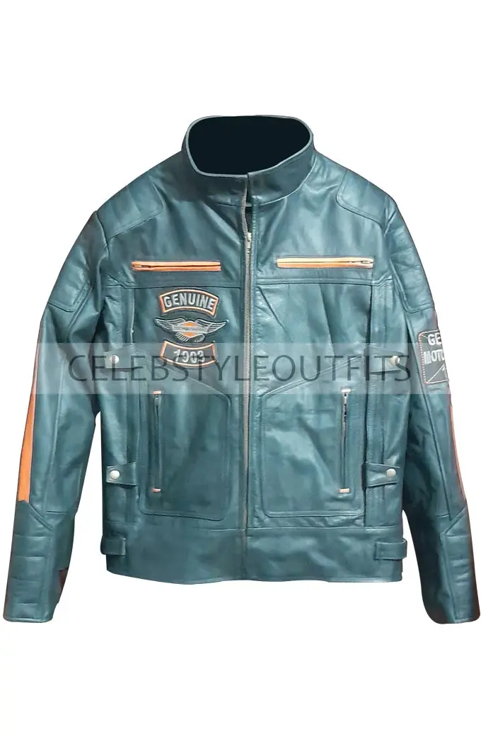Motorcycles Exmoor Harley Davidson Biker Black Leather Jacket harley-davidson-exmoor-motorcycles-jacket
