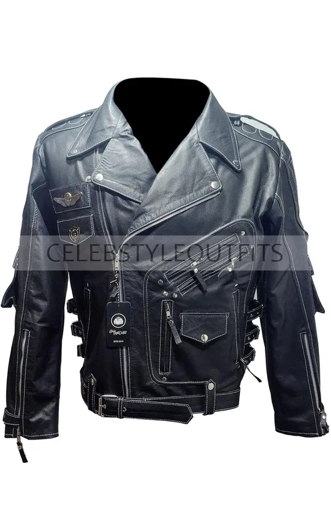 Mens Harley Davidson Biker Black Motorcycle Leather Jacket harley-davidson-motorcycle-jacket