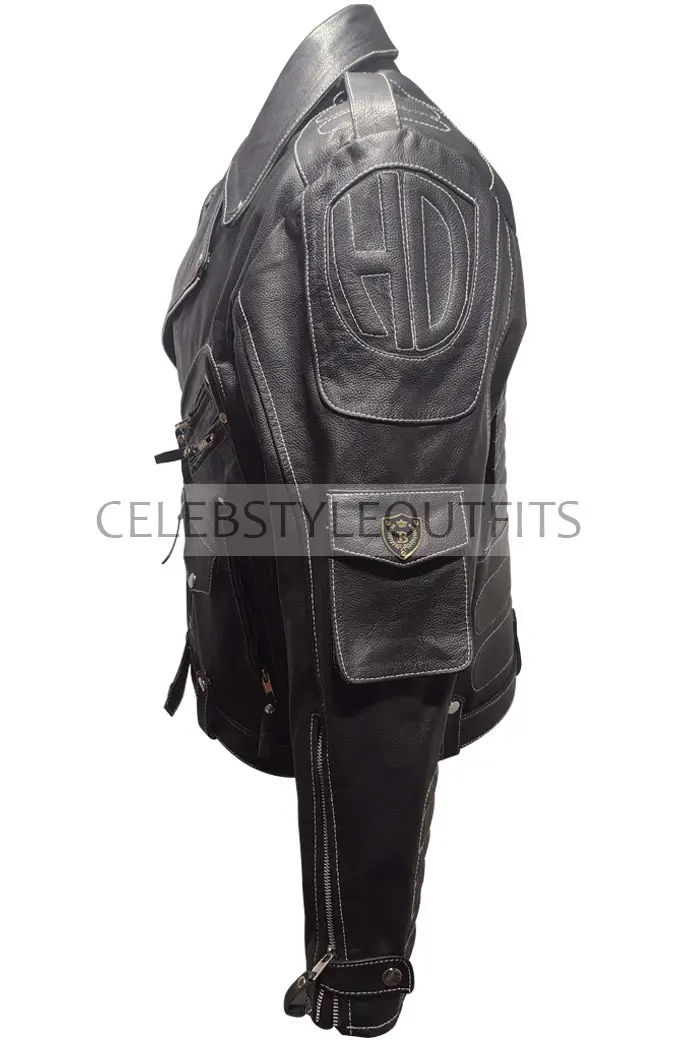 Mens Harley Davidson Biker Black Motorcycle Leather Jacket harley-davidson-motorcycle-jacket